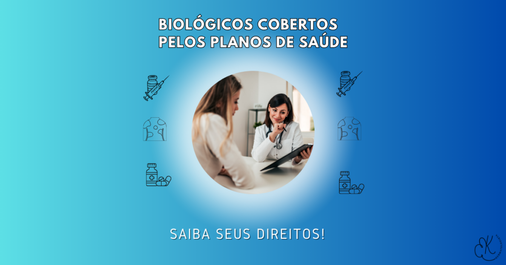 Médica conversando com paciente em consultório sobre direitos e cobertura de tratamento